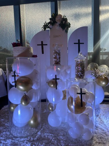 Capturing the purity and blessing of a child's baptism